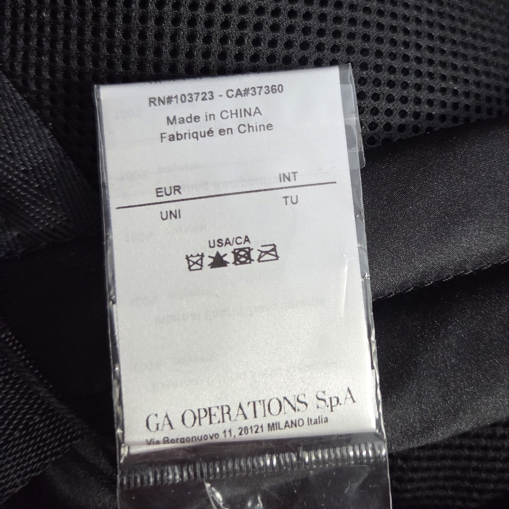 NWT - Armani Exchange Logo Strap Multiple Pockets Backpack - Picture 9 of 11